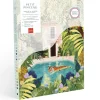 Coffret peinture au numéro - Petit Pinceau - Tiger relaxing in my pool