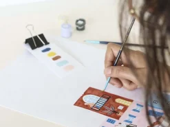 Coffret peinture au numéro - Petit Pinceau - Home Together par Mona Mai - PETIT PINCEAU