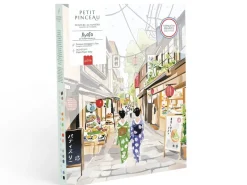 Coffret peinture au numéro - Petit Pinceau Kyoto par La Petite Epicerie