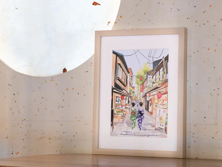 Coffret peinture au numéro - Petit Pinceau Kyoto par La Petite Epicerie
