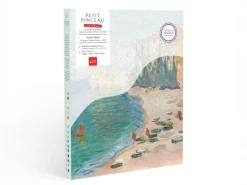 Coffret peinture au numéro - Petit Pinceau - La Plage et la Falaise d'Amont, Claude Monet
