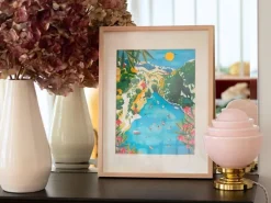 Coffret peinture au numéro - Petit Pinceau - Les Gorges du Verdon par Nolwenn Studio