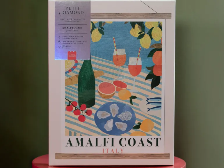 Coffret Petit Diamond - Diamond Painting Amalfi Coast Aperitif par Emily Kopcik