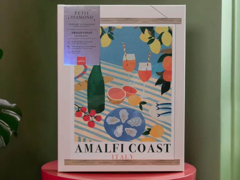 Coffret Petit Diamond - Diamond Painting Amalfi Coast Aperitif par Emily Kopcik