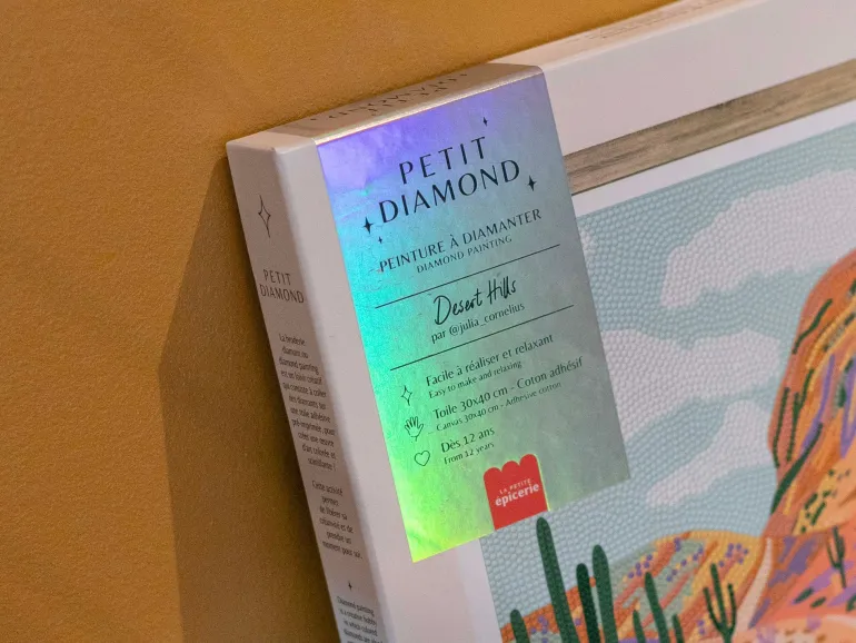 Coffret Petit Diamond - Diamond Painting Desert Hills par Julia Cornelius