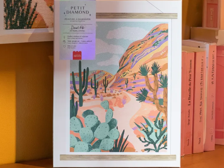 Coffret Petit Diamond - Diamond Painting Desert Hills par Julia Cornelius