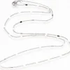 Collier 45 cm - chaîne nuage - flash argent