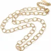 Collier doré à l’or fin à pendentif discret