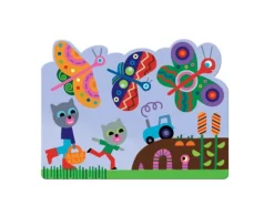 Coloriage - Caché dans le jardin