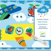 Coloriage magique pour les tout petits - Caché dans le ciel