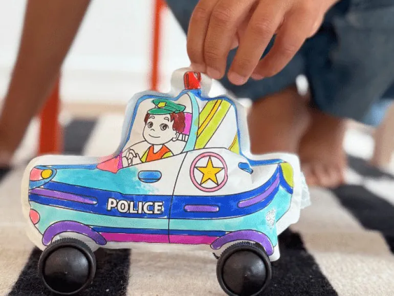 Coloriages gonflables - Police et pompier - Ara Créative