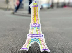 Coloriages gonflables - Tour Eiffel- Ara Créative