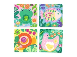 Coloriages magiques - Coucou caché maman-bébé du jardin - Djeco