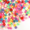 Confettis en pâte polymère -formes et couleurs variées - 10 grammes