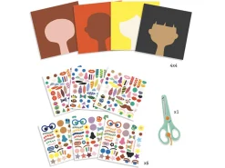 Créer avec des stickers - Coiffeur