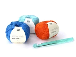 Crochet fluo 12 mm - Plastique