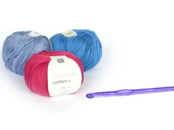 Crochet fluo 8 mm - Plastique
