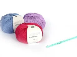 Crochet fluo 6,5 mm - Plastique