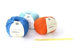 Crochet fluo 5 mm - Plastique