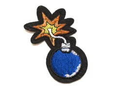 Écusson thermocollant - Bombe pop