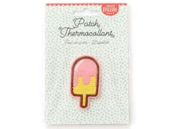 Écusson thermocollant - Glace pastel