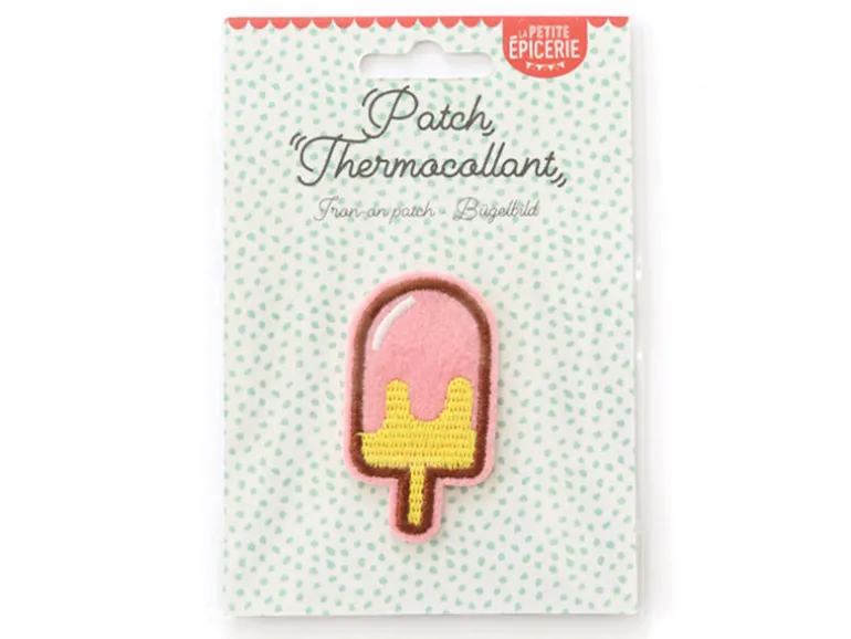 Écusson thermocollant - Glace pastel