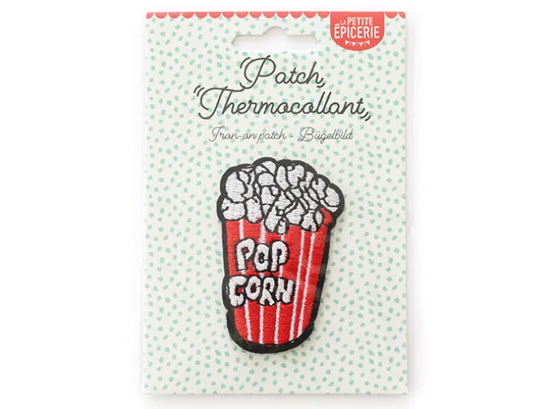 Écusson thermocollant - Pop corn