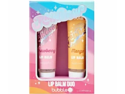 Duo de baumes à lèvres arc-en-ciel - Fraise & Mangue (2 x 10 ml) - Bubble T