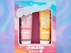 Duo de baumes à lèvres arc-en-ciel - Fraise & Mangue (2 x 10 ml) - Bubble T