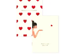 Duo de Carnets A6 Bisou - ATWS