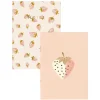 Duo de Carnets Fraises A6 - ATWS