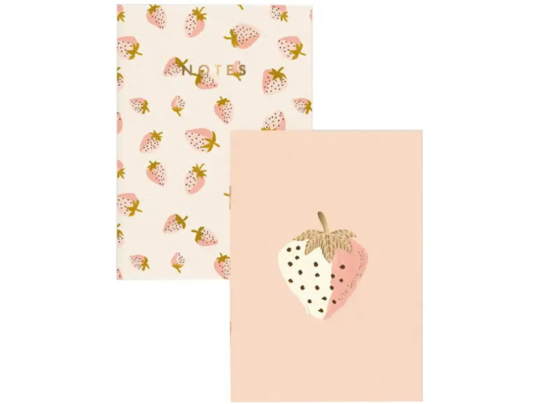 Duo de Carnets Fraises A6 - ATWS