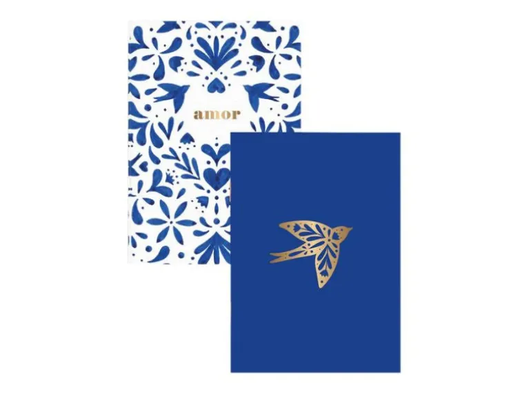 Duo de Carnets Hirondelle Swallows & Amor A6 - ATWS
