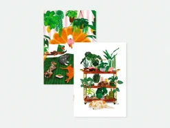 Duo de carnets Life with Pets & Plants A6 - ATWS
