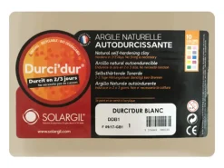 Durci'dur blanc - Argile naturelle autodurcissante