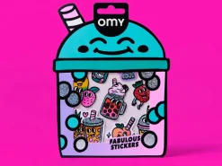Fabulous Stickers Big - Bubble Tea - Bubble - OMY