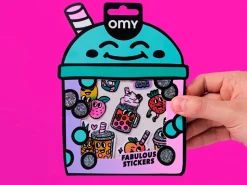 Fabulous Stickers Big - Bubble Tea - Bubble - OMY