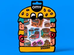 Fabulous Stickers Big - Burger - OMY