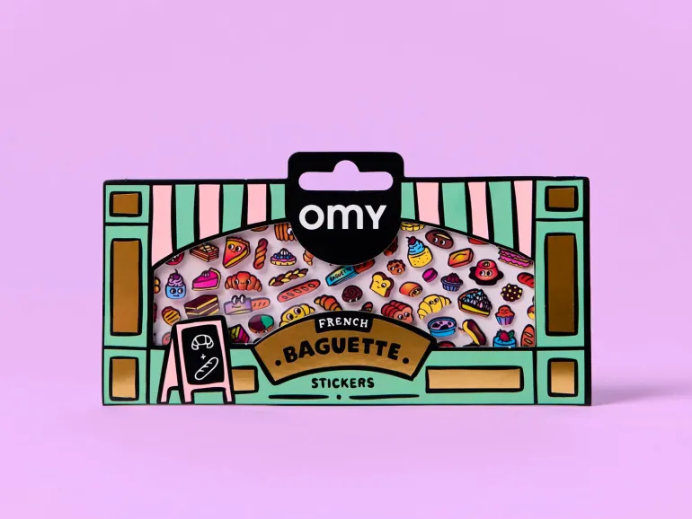 Fabulous Stickers Boutique - French Bakery - OMY