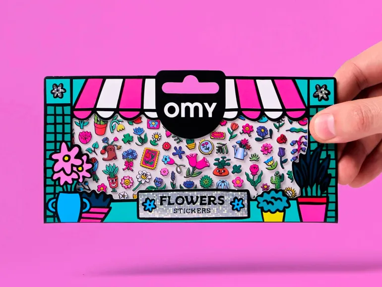 Fabulous Stickers Boutique - Flower Shop - OMY