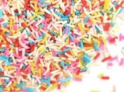 Faux vermicelles très fins - couleur flashy pour pâte fimo ou résine -10g