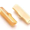Fermoir griffe 20 mm - doré à l'or fin 18k