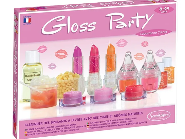 Gloss party Laboratoire créatif - baumes et brillants à lèvres