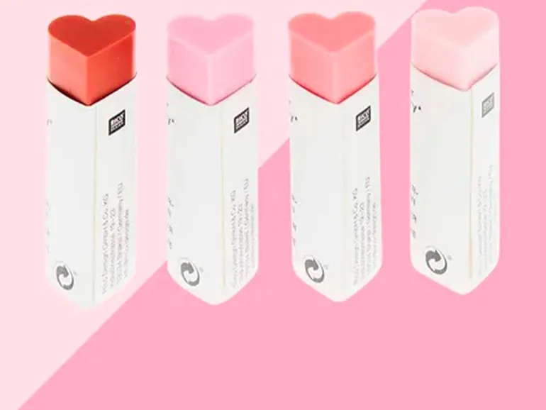 Gomme Chingu Coeur Rose Fluo - Rico Design