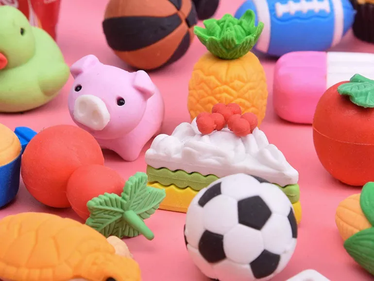 Gomme Mignonne Puzzle Eraser - série 4 - Modèle Aléatoire