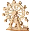 Grande roue en bois à assembler