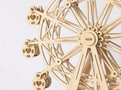 Grande roue en bois à assembler