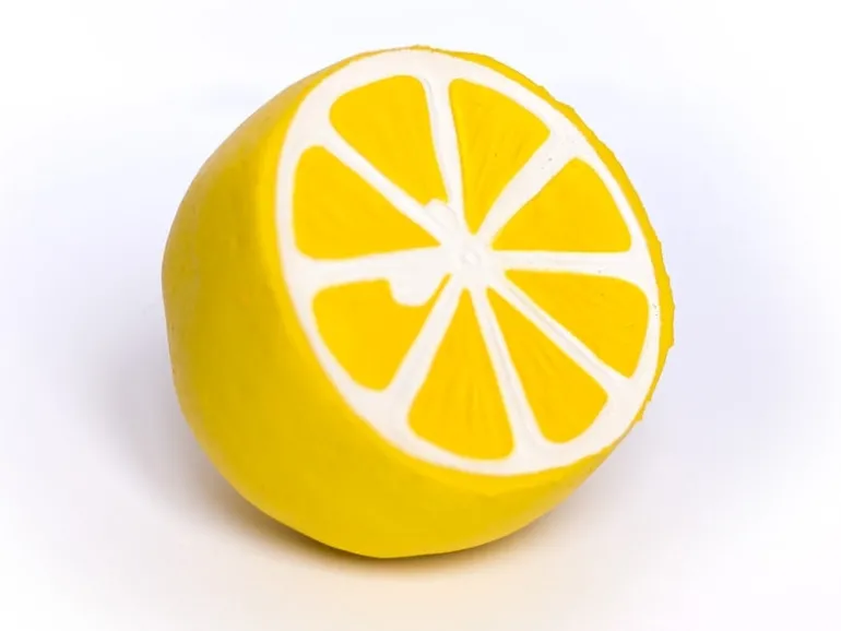 Gros squishy demi citron - anti-stress