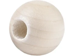 Grosse perle en bois - 39 mm de diamètre