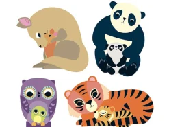 Grosses gommettes pour les tout-petits - Mamans Bébés animaux